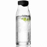 Menu - 4665539 - Carafe à eau - Avec bouchon - Noir - 1 l (Import Allemagne)