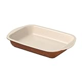 Pfaltzgraff Weir in Your Kitchen 9-by-13-Inch Rectangular Baker, Ginger