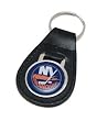 New York Islanders Leather Keychain