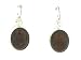 Sterling Silver Cherry Amber Earrings