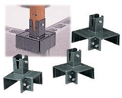 ラティスポスト固定金具ブロックコーナー用 LPK-150C