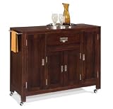 City Chic Large Kitchen Cart - Espresso