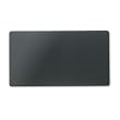 Artistic Products LT-61 Rhinolin Desk Pad, No Side Panels, 20 x 36, Black