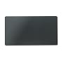 Artistic Products LT-61 Rhinolin Desk Pad, No Side Panels, 20 x 36, Black