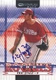 Pete Zamora, Scranton WB Red Barons - Phillies Affiliate, 2002 Bowman Autographed Card