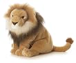 SITTING LION LUKULU BY AURORA PLUSH 16"