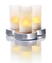 Philips IMAGEO LED 3222 629 70122 Kerzen 3er Set weiß