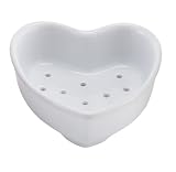 HIC Porcelain 4-Inch Individual Coeur a La Cr?me