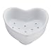 HIC 15-Oounce Porcelain Individual Coeur A La Cr?me Dish 4-inch