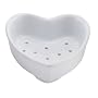 HIC Porcelain 4-Inch Individual Coeur a La Creme