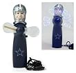 Dallas Cowboys Light Up Personal Handheld Fan - Football Sports Merchandise