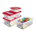 Educational Insights Jumbo AlphaMagnets and MathMagnets Combo Set-Multicolored by Educational Insights