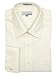 Modena Mens Eggshell French Cuff Cotton Blend Dress Shirt