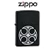 Zippo Lightrer Medieval Cross Emblem, Black Matte