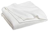 Review Faribault Mills CARO38000F1L001 / Faribault Mills Carolina 100% Ring Spun Cotton Full Blanket, White
