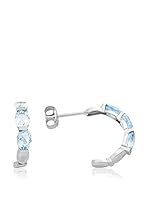 Majestine Pendiente Suelto E011W9K Oro Blanco