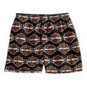 Harley-Davidson® Men's Bar & Shield Logo Boxer Shorts. 100% cotton knit. 98223-05VM