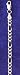 4.0MM 14kt White Gold Figaro Necklace