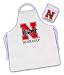 Nebraska Cornhuskers Tailgate Barbecue (BBQ) Grilling Apron/Mitt Set NCAA