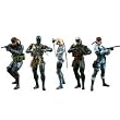 Metal Gear Solid 20th Anniversary 7" Figures - Set of 5 (All version Snake & Raiden) Metal Gear Solid 20th Anniversary 7" Figures - Set of 5 (All version Snake & Raiden)