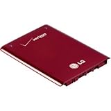 LG VX8550 Chocolate Std Battery Dk Red
