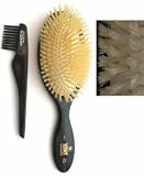 KENT ケント 女性用 長円形 ヘアブラシ 細い髪用 ST14の画像