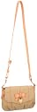 Pure Womens Doris Small Shoulder Bag With Contrasting Colour Bow And Handle