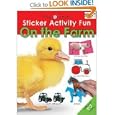 Value Pack - 3 Sticker Activity Fun Books - Dinosaurs, Animals and On The Farm by  Play - Learn