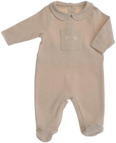NaturaPura BabyGrow "Mickey" with Front Pocket, Beige, size 0/1 mo