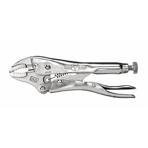 Irwin 5WR-3 Vise Grip 1-1 8-Inch Jaw Capacity 5-Inch Curved Jaw Locking Plier with Wire... by 