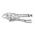 Irwin 5WR-3 Vise Grip 1-1/8-Inch Jaw Capacity 5-Inch Curved Jaw Locking Plier with Wire Cutter