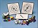 GAME PIECES SPINNERS 2:BLANK; 2:1 TO 6; 2:1 TO 9