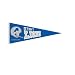 Detroit Lions Throwback Wool Blend Pennant