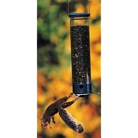 Bird Feeder, Whipper 21 inch 4 Port Squirrel Proof by Droll Yankees