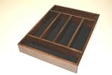 Mountain Woods 6 Compartment Silverware Organizer Tray