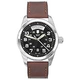 Swiss Army Mens Ambassador Mechanical Self-Winding Leather Watch #24147 by Victorinox Swiss Army