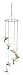 Outdoor Living : Red Carpet Studios Ltd. Spiral Tunes Suncatchers Hummingbird Mosaic Mobile