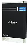 ClickFree HD701 120gb Automatic Backup USB External Hard Drive - Deluxe Edition