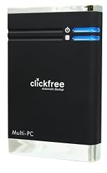 ClickFree HD701 120gb Automatic Backup USB External Hard Drive - Deluxe Edition