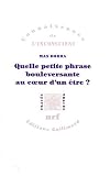Revue Editions Gallimard  / Quelle petite phrase bouleversante au coeur d'un être ? : Proust, Freud, Spinoza