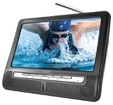 Coby TFTV791 7-Inch Portable Widescreen LCD TV with ATSC/NTSC Tuner and Integrated Telescopic Antenna (Black)