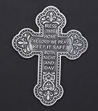 Pewter House Blessing Wall Cross