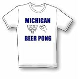 Michigan Beer Pong 4 Women's Cut T-Shirt