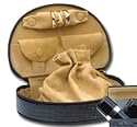 Susan Faris Half Moon Jewlery Case - Midnight Coroco