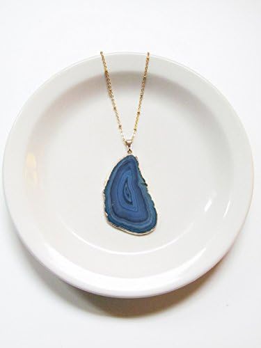 Agate Slice Necklace