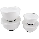 Copco 8-Piece Mixing Bowl Set ( White ) by Copco