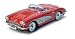 1958 Chevrolet Corvette Diecast Model Red 1:18 Die Cast Car
