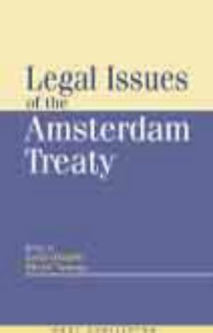 Legal Issues of the Amsterdam Treaty