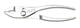 Crescent H26V CeeTee 1-Inch Jaw Capacity 6-1/2-Inch Combination Slip Joint Plier