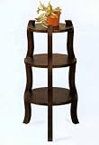 3 Tier Plant Stand In Cappuccino Finish